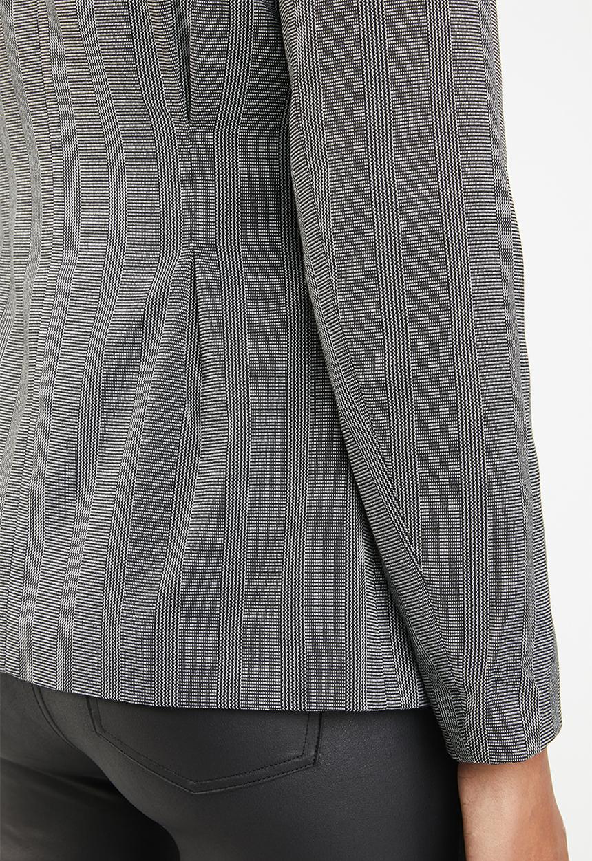 ONLY - Sophie check blazer - black