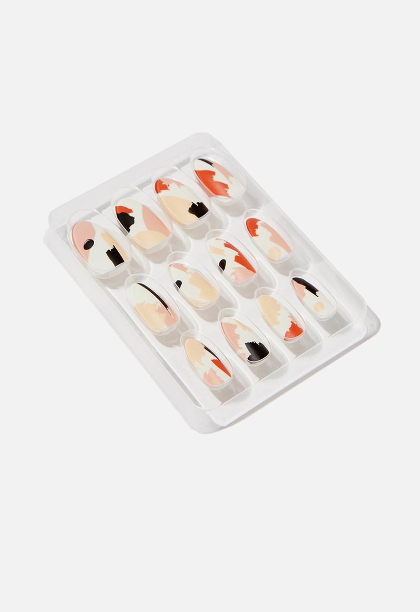 Cotton On - Rubi stick on nails - abstract geo