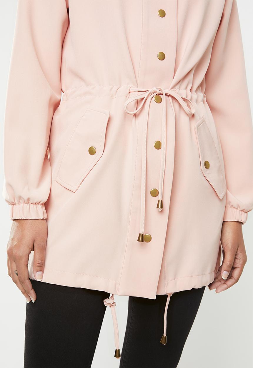 edit - Utility style jacket - pink