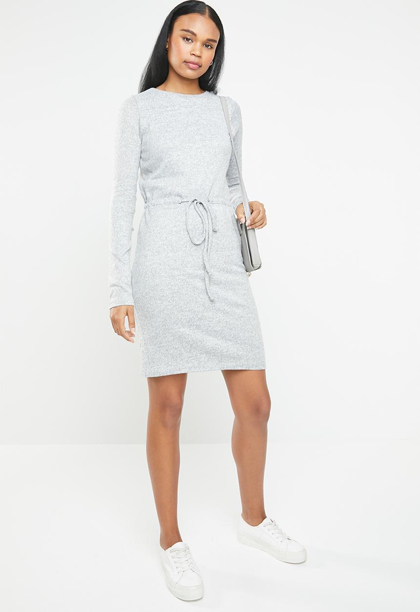 edit - Drawcord dress - grey