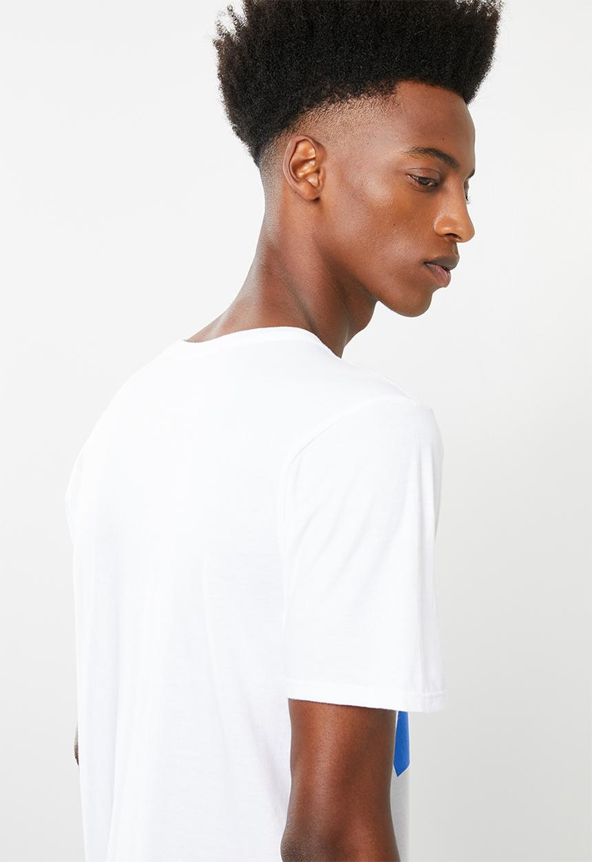 Hurley - Slash gradient T-Shirt - white