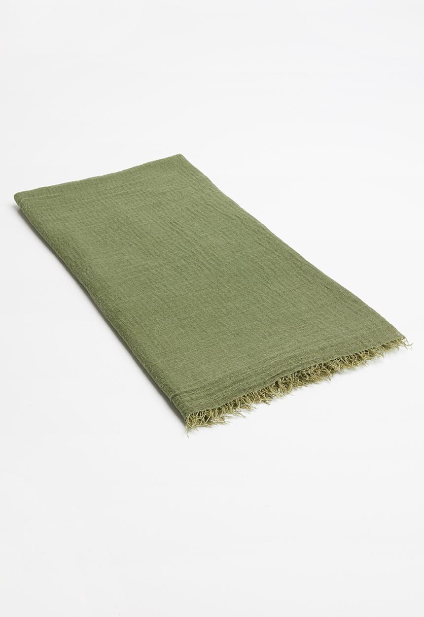 Jack & Jones - Bonn woven scarf - green