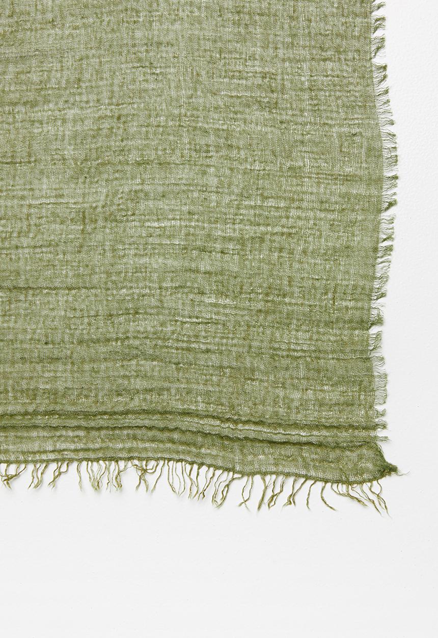Jack & Jones - Bonn woven scarf - green