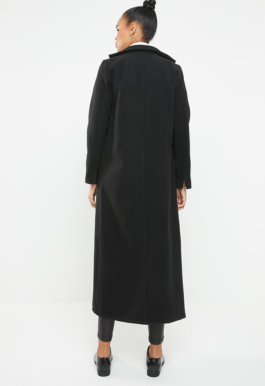 STYLE REPUBLIC - Maxi length coat - black