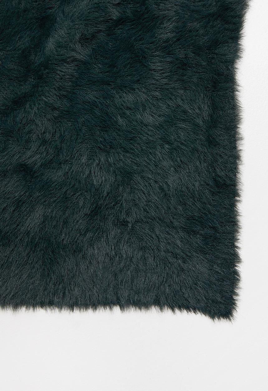 Supré  - Super fluffy scarf - green