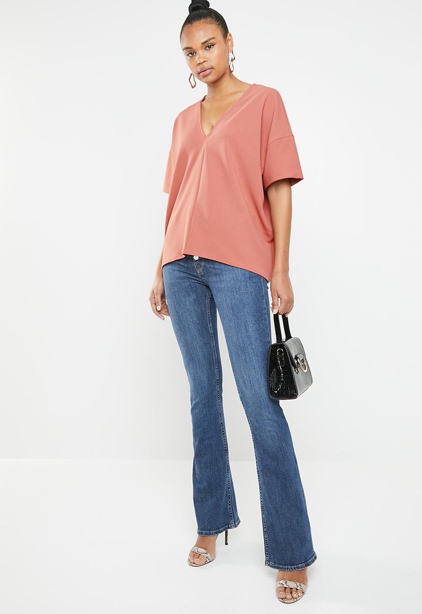 STYLE REPUBLIC - Oversized T-shirt - peach