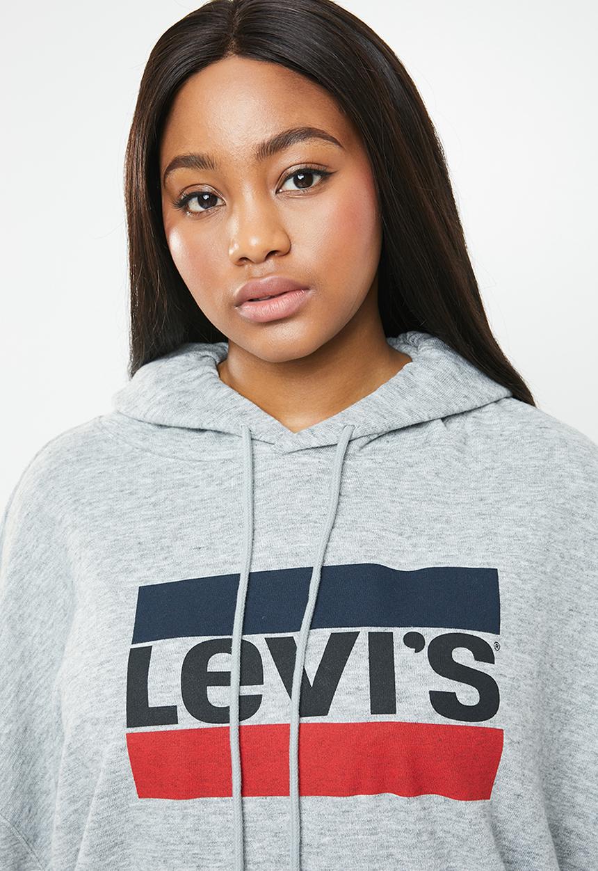 Levi’s® - Graphic logo hoodie - grey