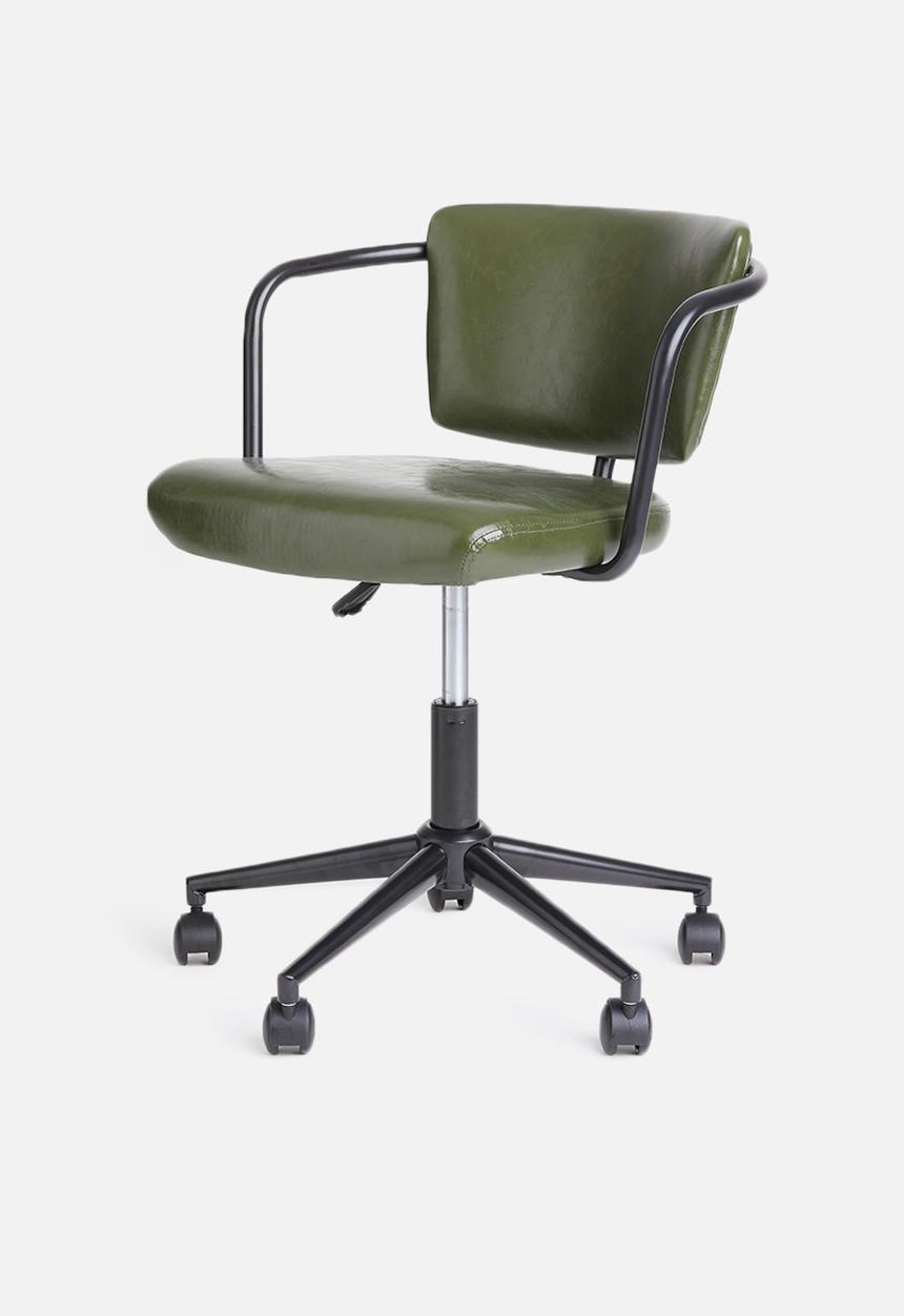 Sixth Floor - Boston office chair - green