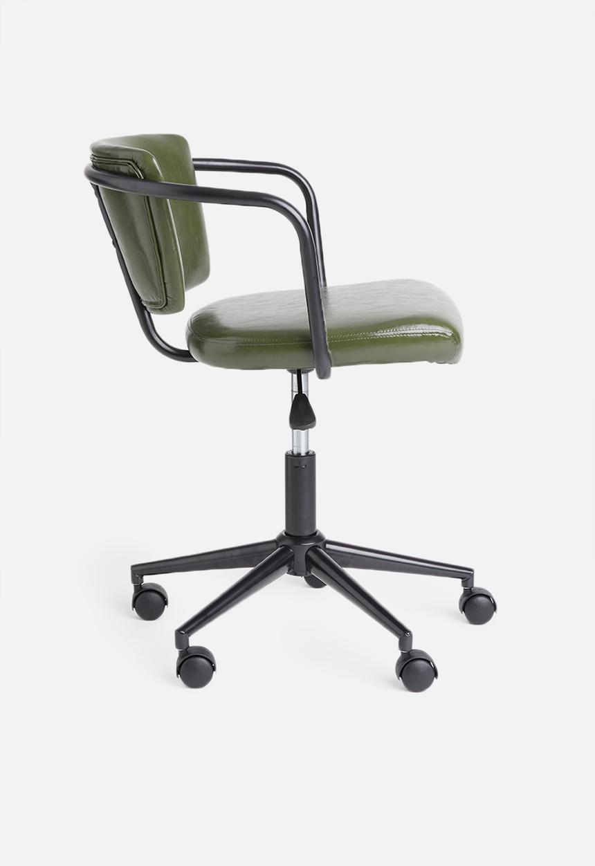 Sixth Floor - Boston office chair - green