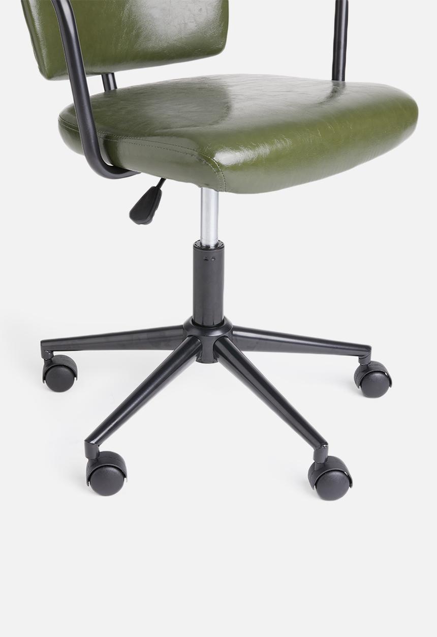 Sixth Floor - Boston office chair - green
