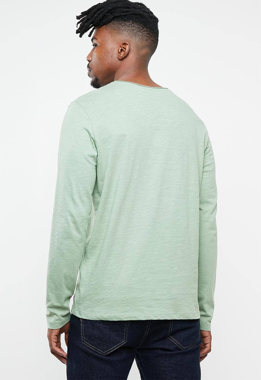 Jack & Jones - Birch regular fit tee - green