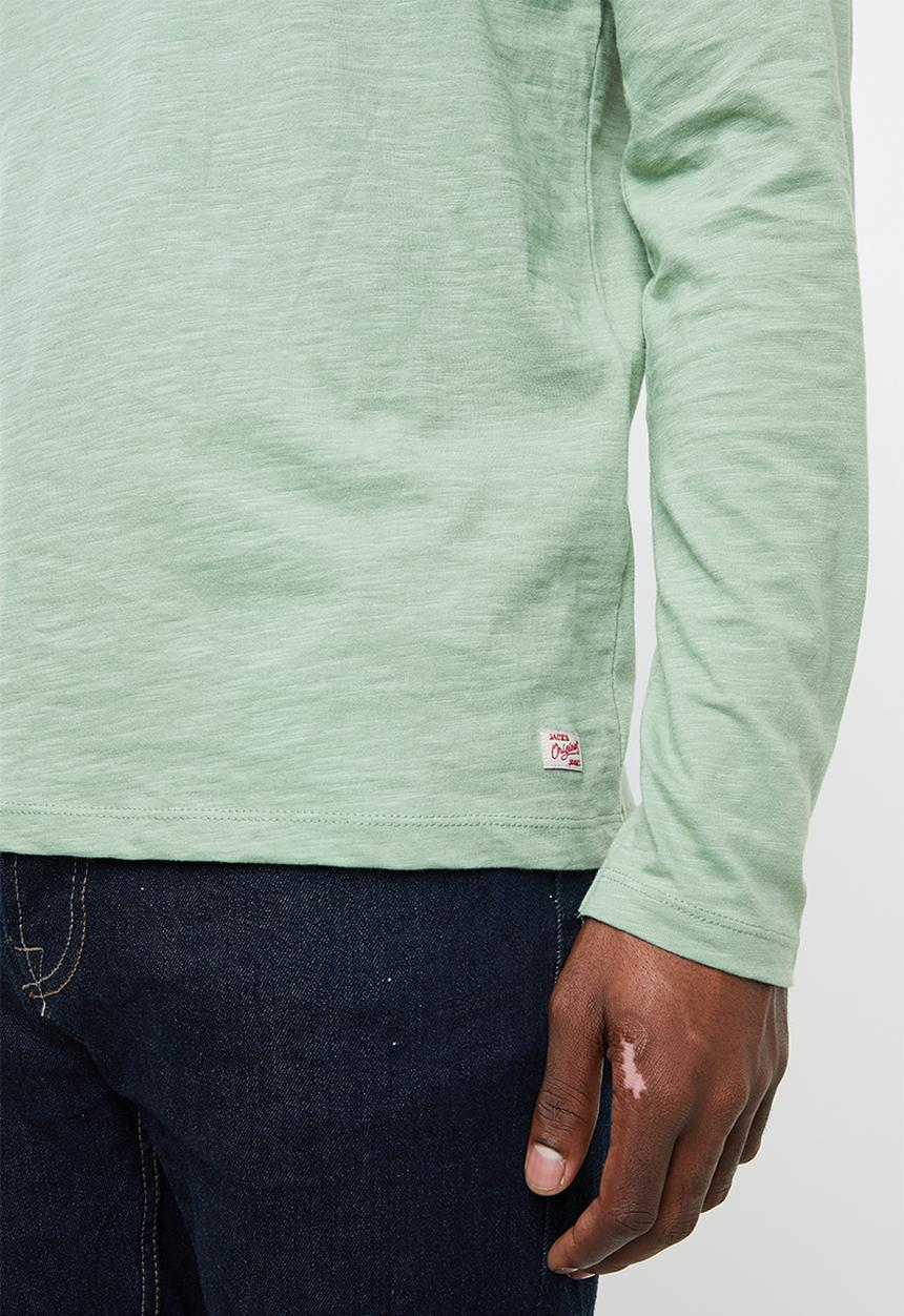 Jack & Jones - Birch regular fit tee - green