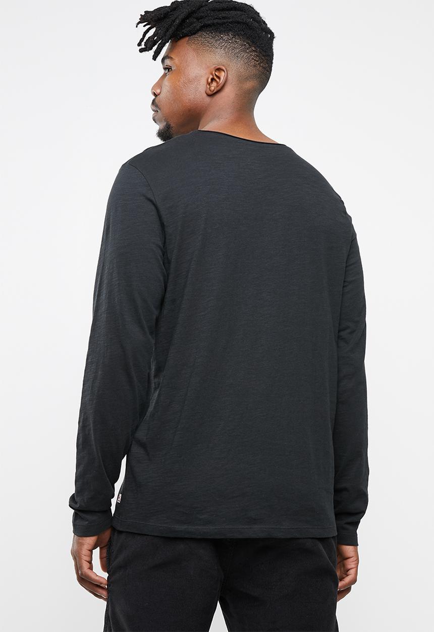 Jack & Jones - Birch regular fit tee - black