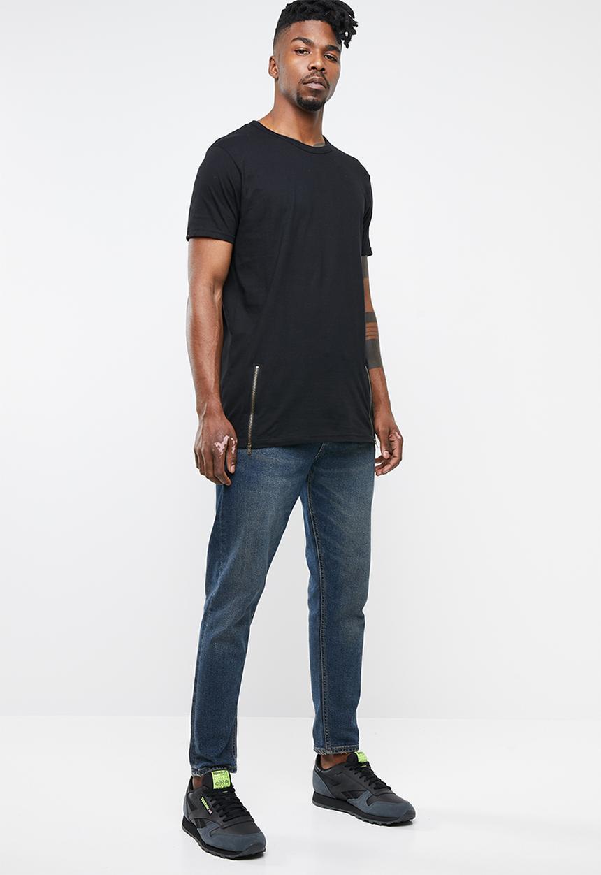Brave Soul - Falcon crew neck tee - black