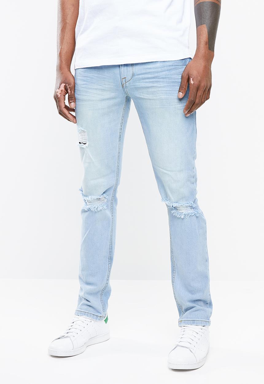 Superbalist - Slim ripped jeans - blue