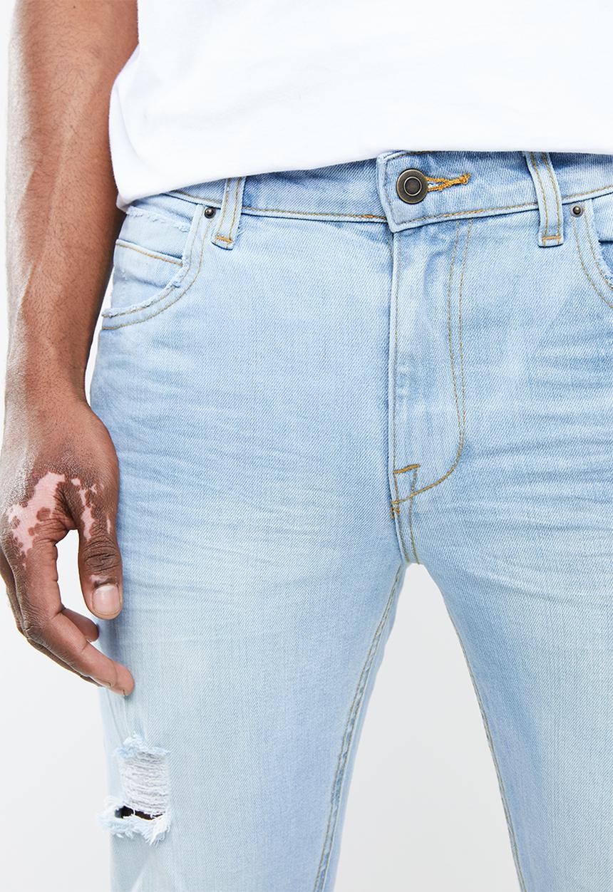 Superbalist - Slim ripped jeans - blue