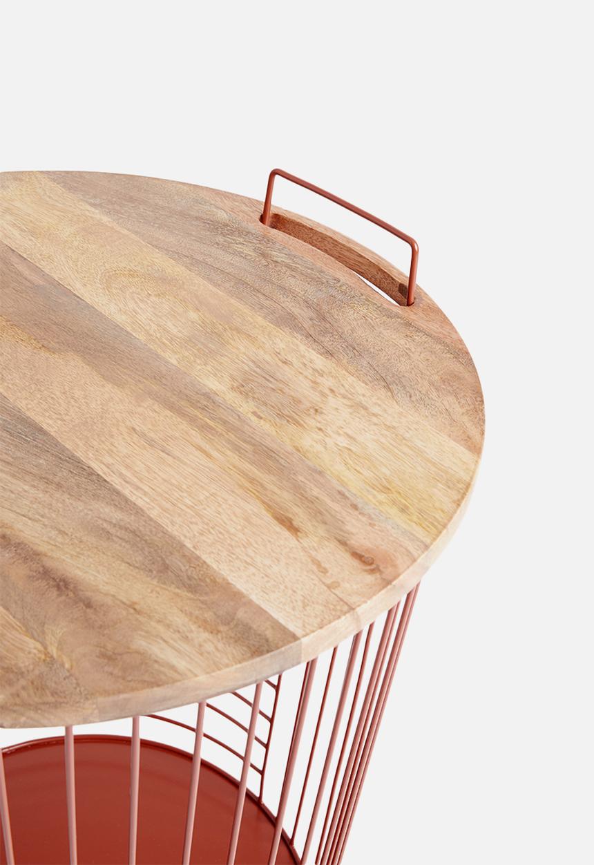 Sixth Floor - Ellie storage table - rose