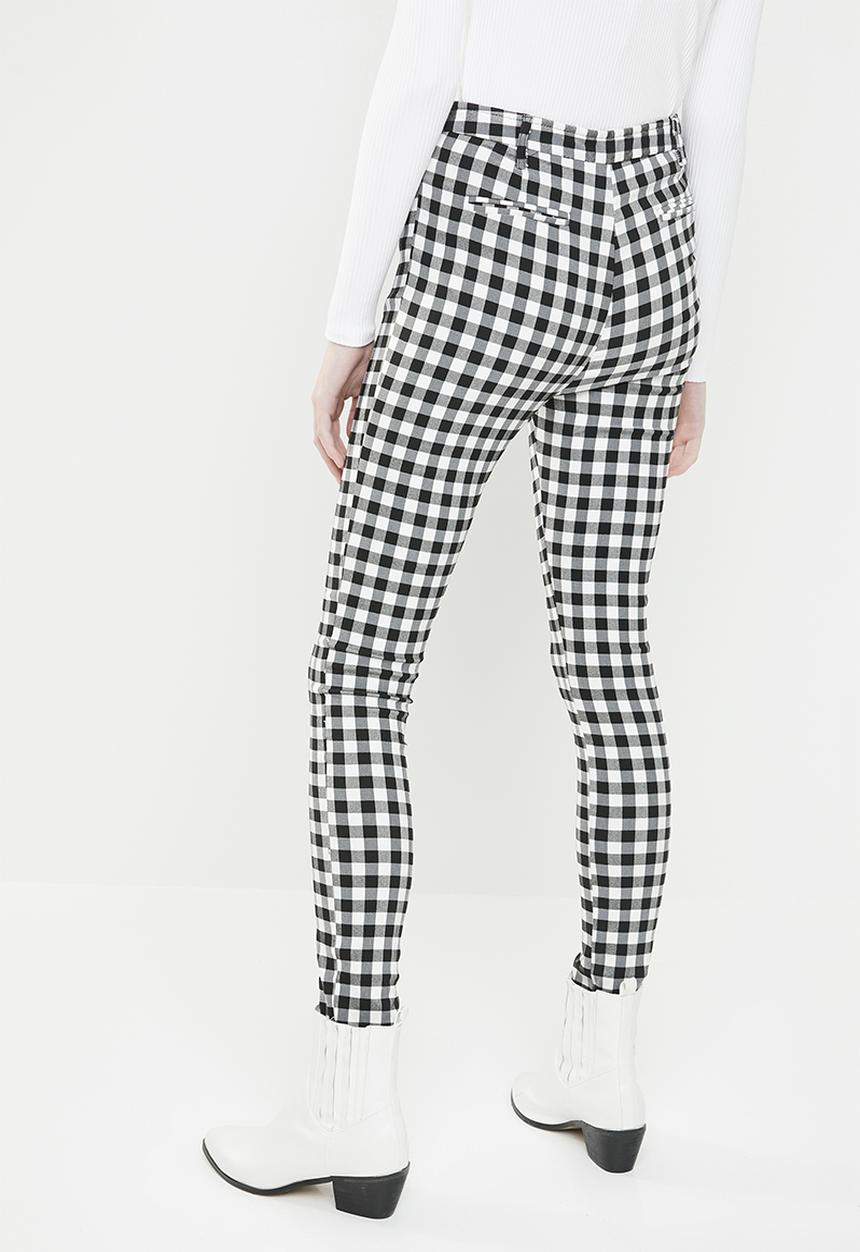 Superbalist - Upstyled leggings - black & white