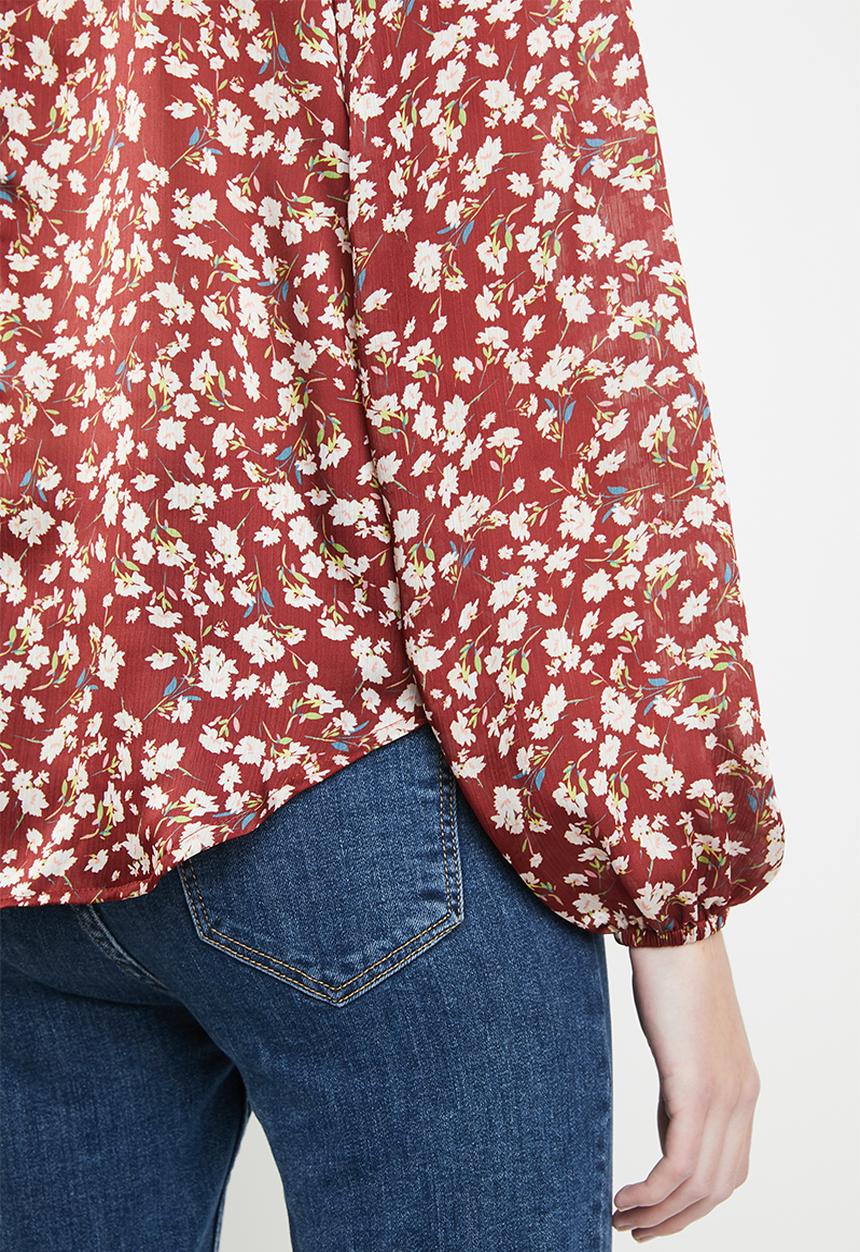 Superbalist - Kitty bow blouse - multi 