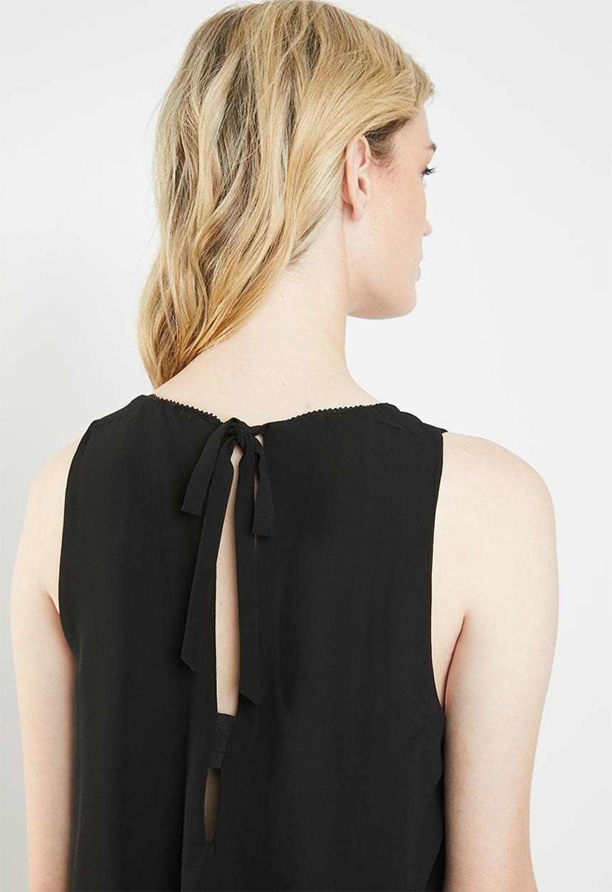 Jacqueline de Yong - Abigail sleeveless top - black