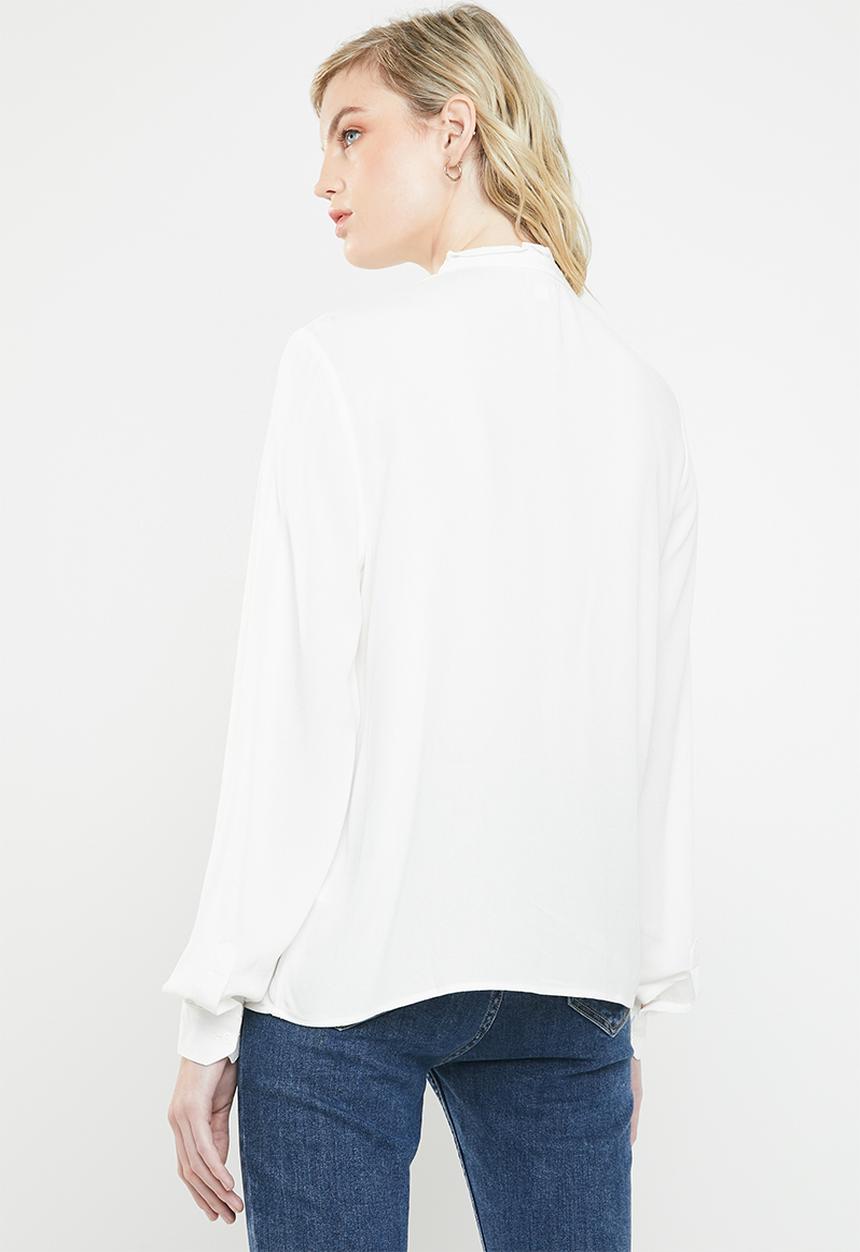Jacqueline de Yong - Anni shirt - cream