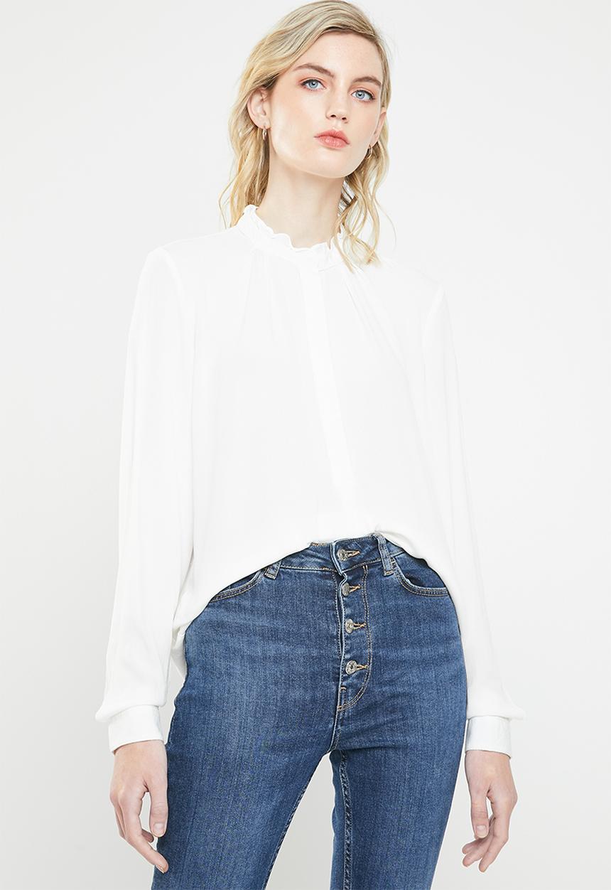 Jacqueline de Yong - Anni shirt - cream
