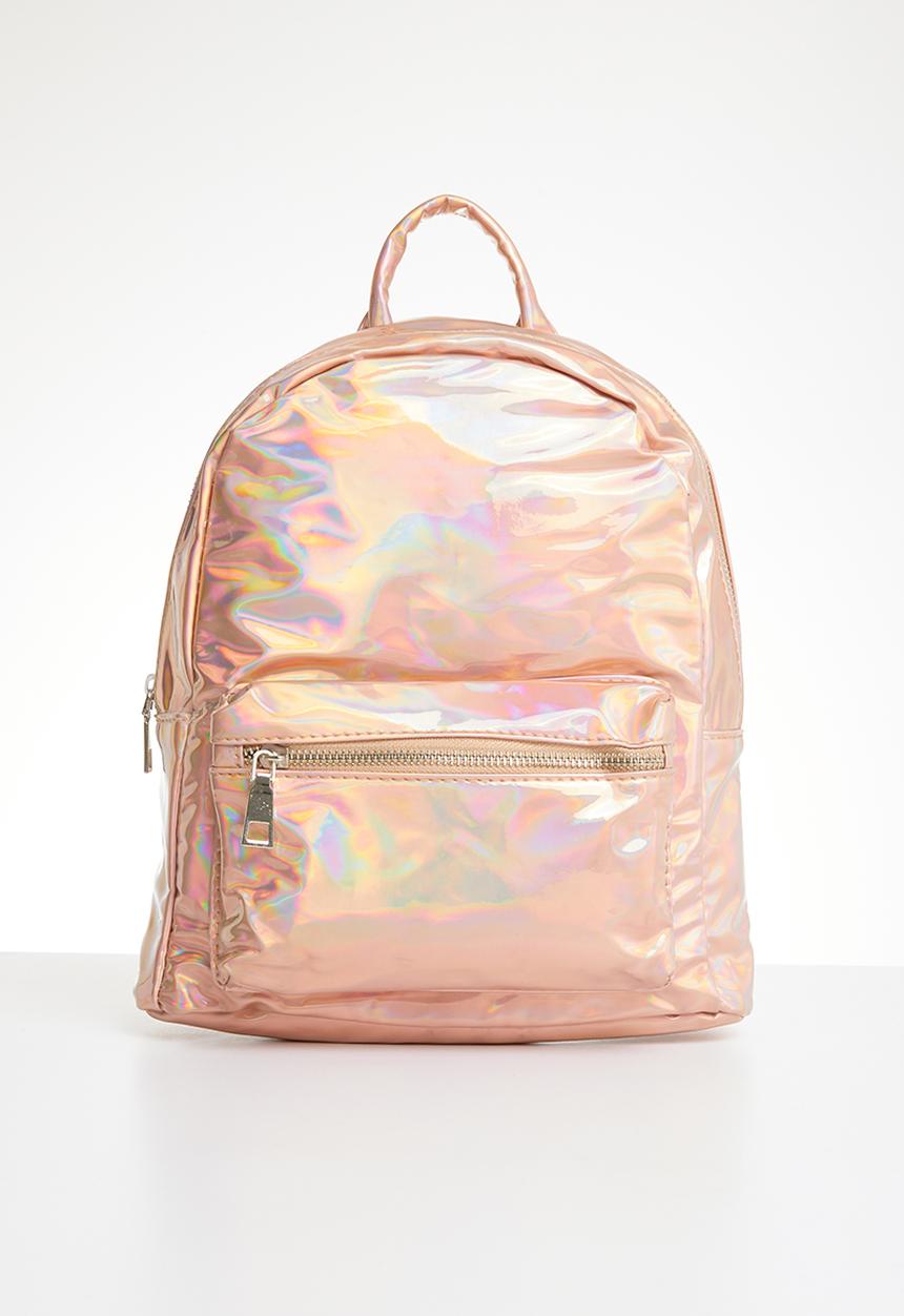 Pop Candy - Metalic backpack - rose gold