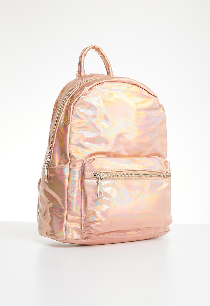 Pop Candy - Metalic backpack - rose gold