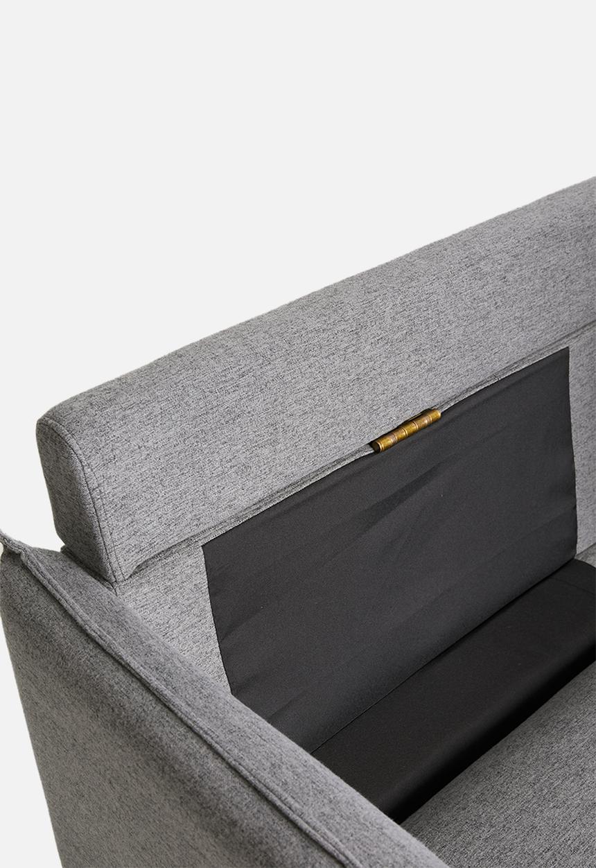 Sixth Floor - Hector 3-seater sofa - grey