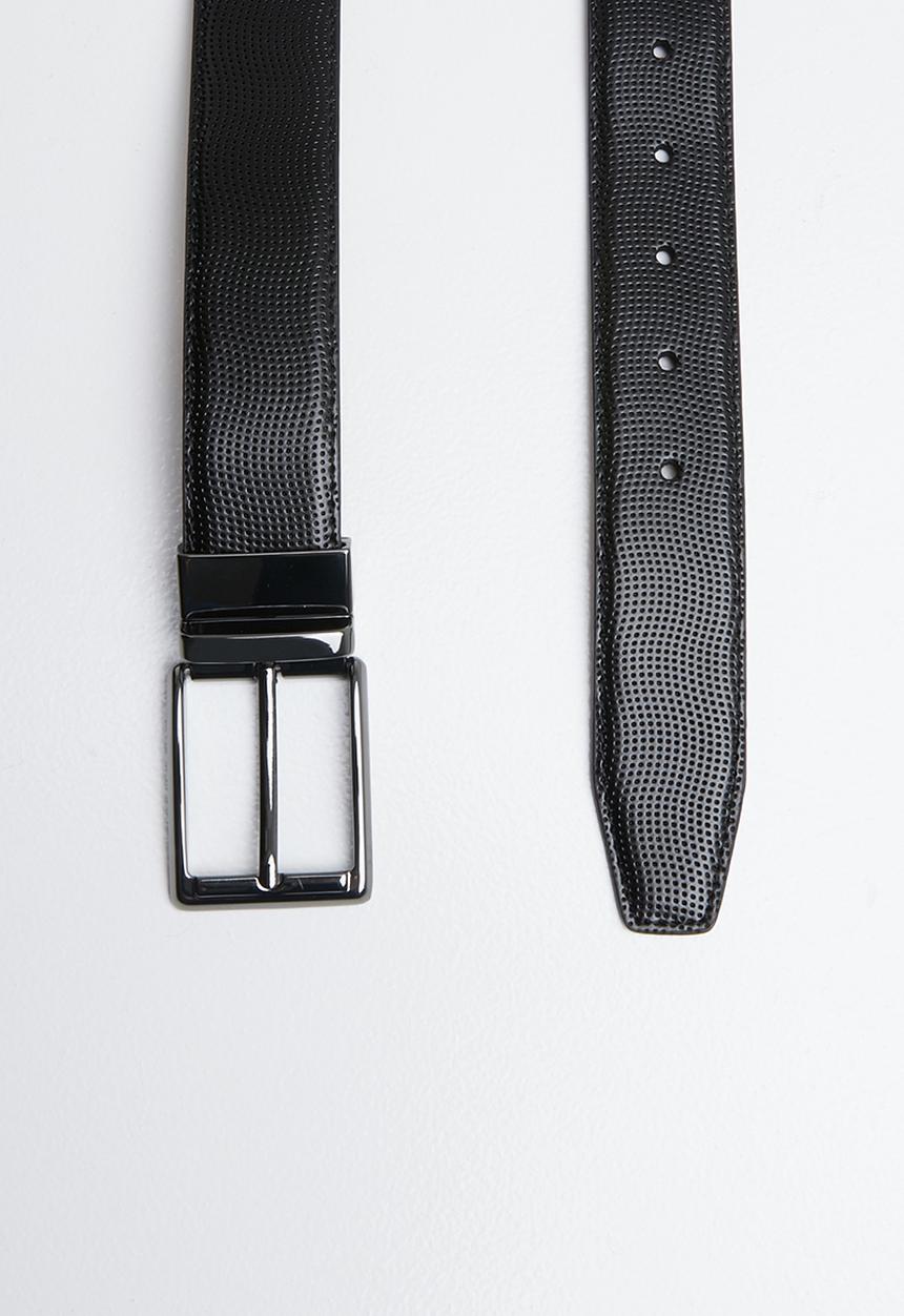ALDO - Kaelania belt - black & brown