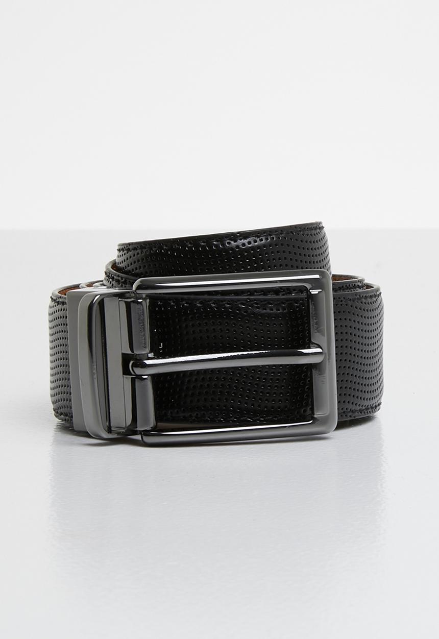 ALDO - Kaelania belt - black & brown