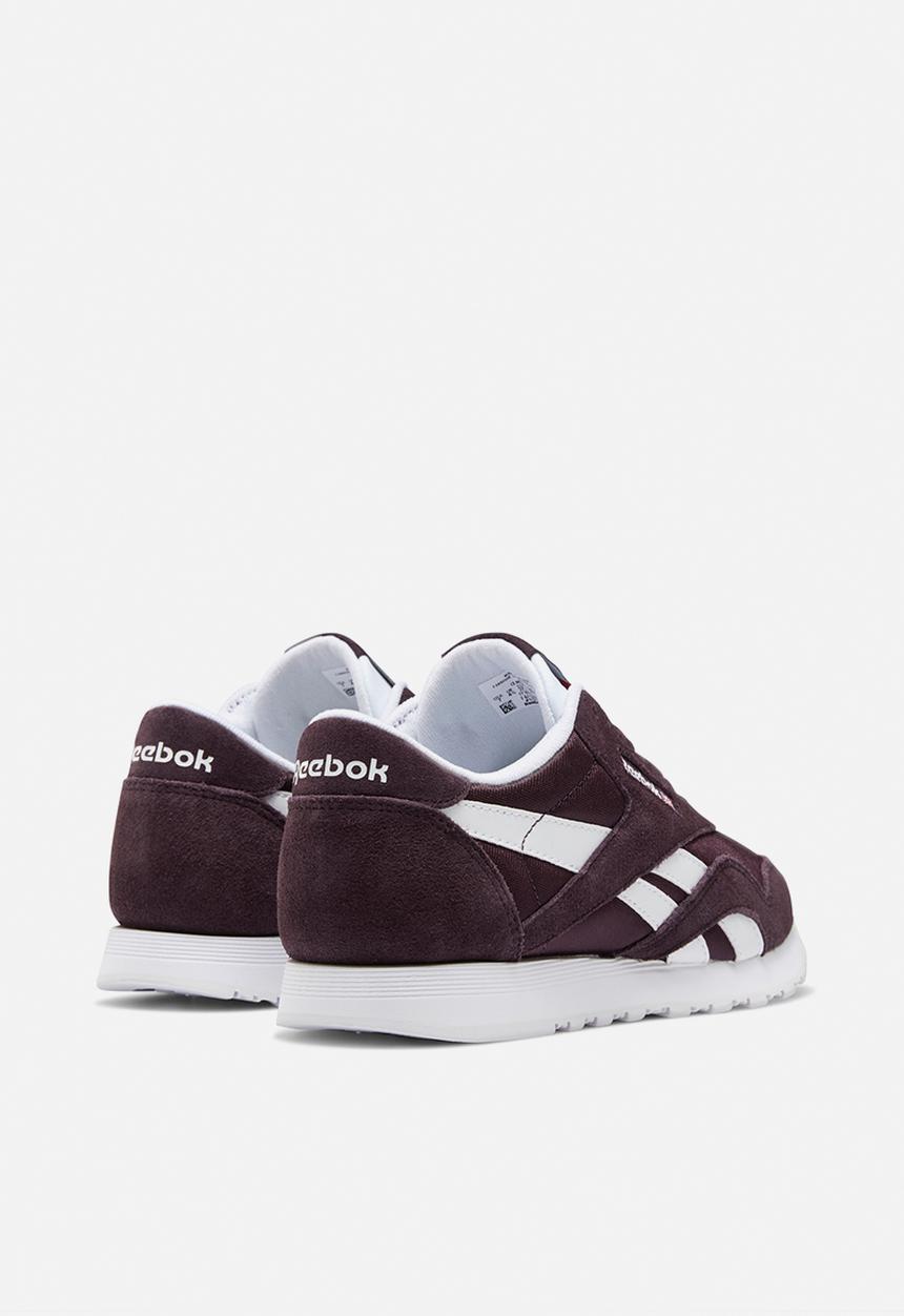 Reebok Classic - Cl Nylon - eggplant/white/eggplant