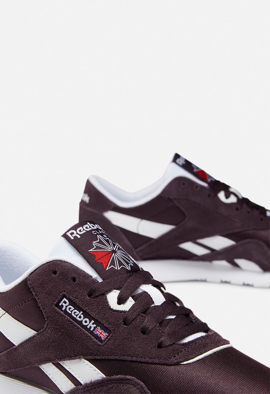 Reebok Classic - Cl Nylon - eggplant/white/eggplant