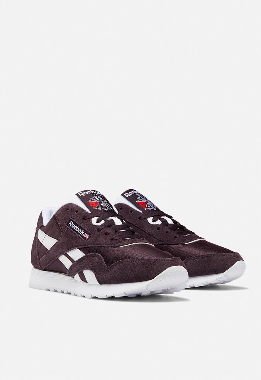 Reebok Classic - Cl Nylon - eggplant/white/eggplant