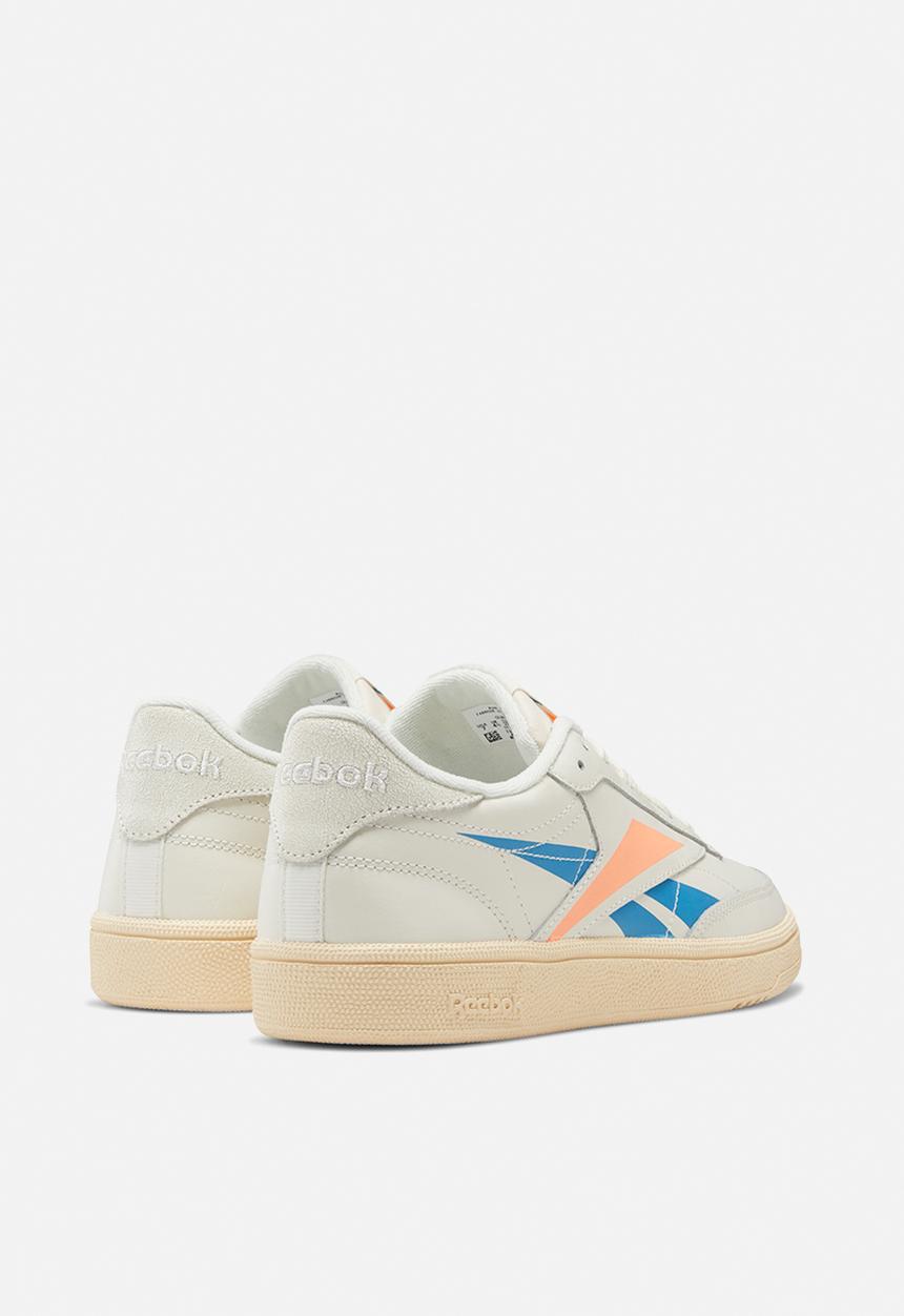 Reebok - Club C 85 - chalk/bone/sunglow/cyan