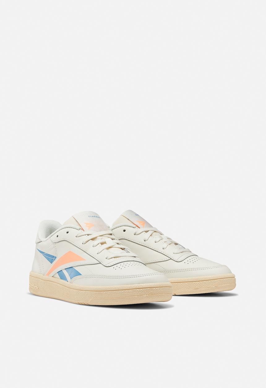 Reebok - Club C 85 - chalk/bone/sunglow/cyan