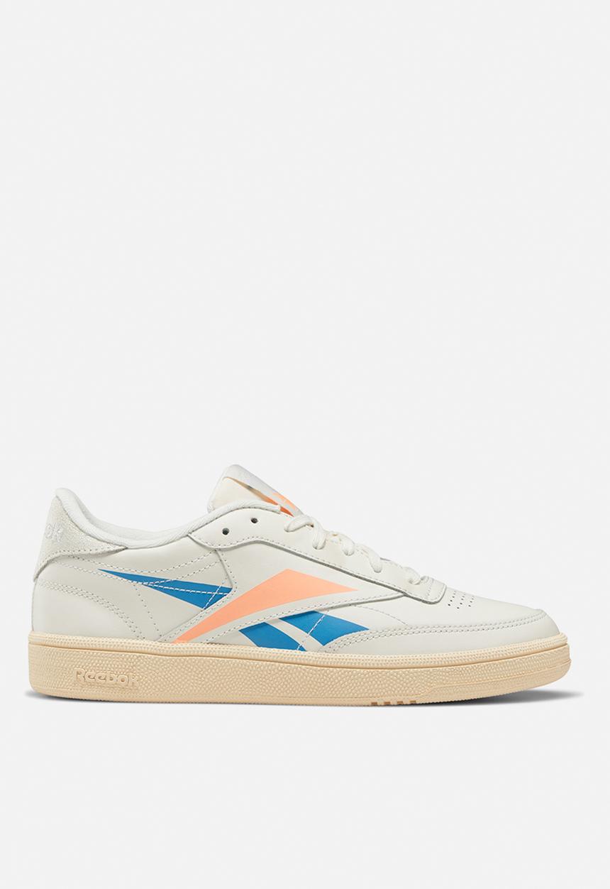 Reebok - Club C 85 - chalk/bone/sunglow/cyan