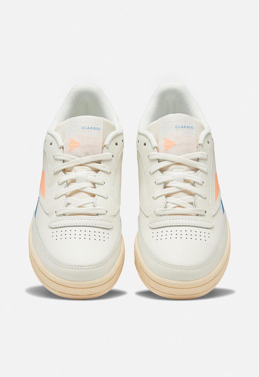 Reebok - Club C 85 - chalk/bone/sunglow/cyan