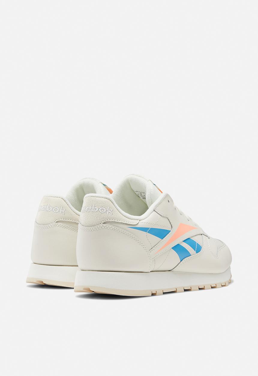 Reebok Classic - Cl Lthr - chalk/cyan/sunglow/bone