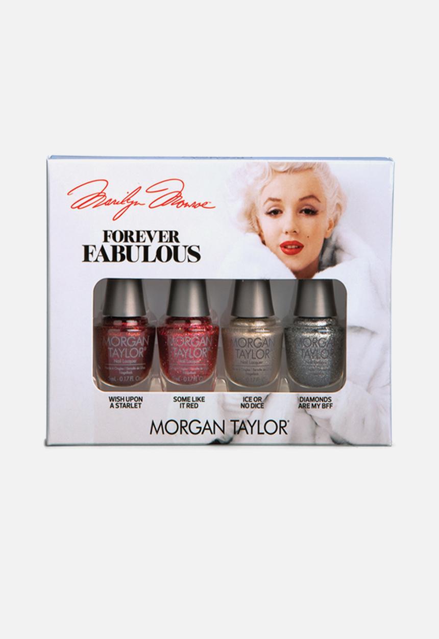 Morgan Taylor - Forever Fabulous Glam nail lacquer mini 4 pack ltd edition