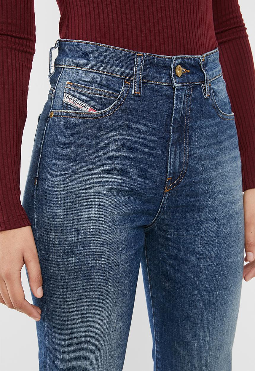 Diesel  - D-eiselle mid straight jean - blue