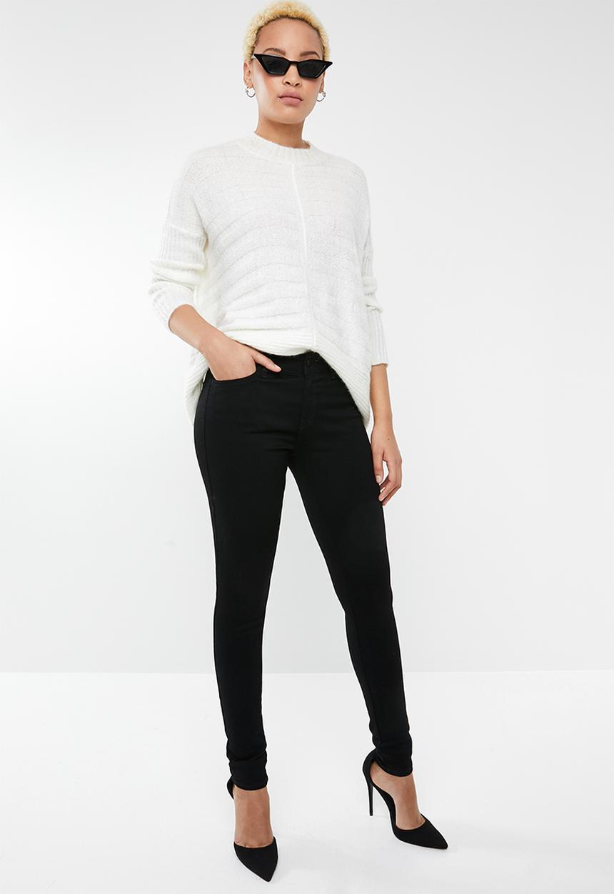 Diesel  - Slandy regular rise jean - black