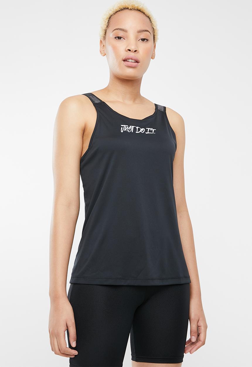 Nike - Nike dry tank - black and white