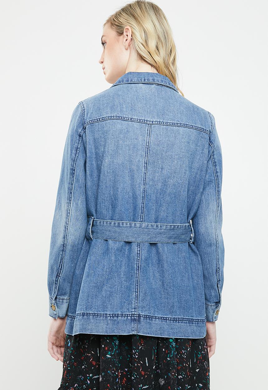 Vero Moda - Kelly belt jacket - blue