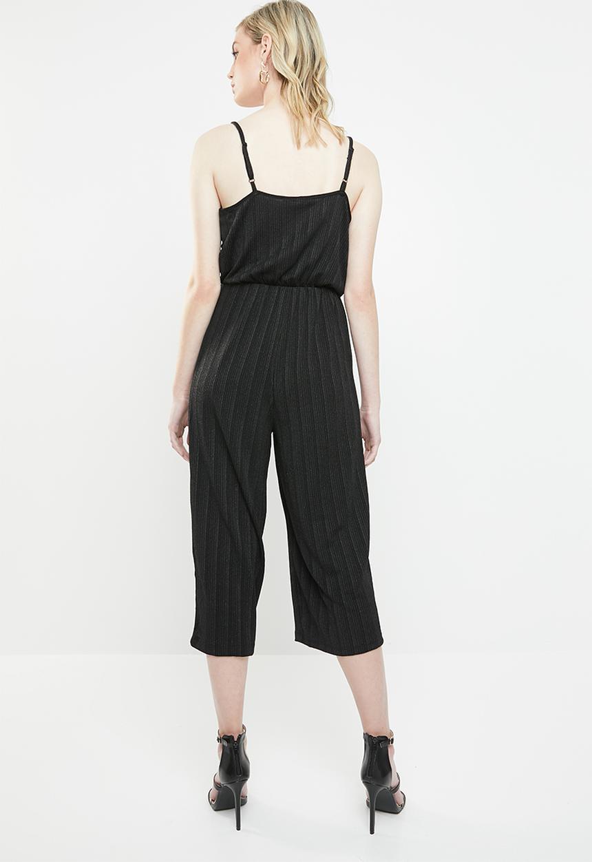 Vero Moda - Wiona cami strap jumpsuit - black 