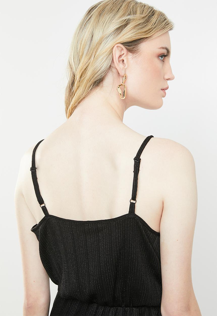 Vero Moda - Wiona cami strap jumpsuit - black 