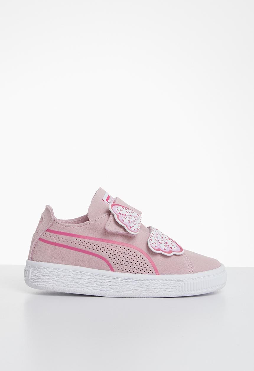 PUMA - Suede deconstruct butterfly v inf - pink