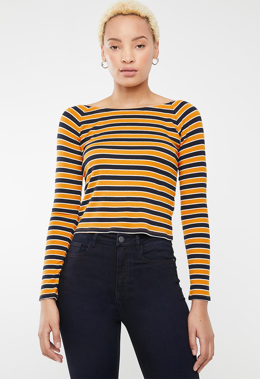 Forever21 - Off shoulder stripe top - multi