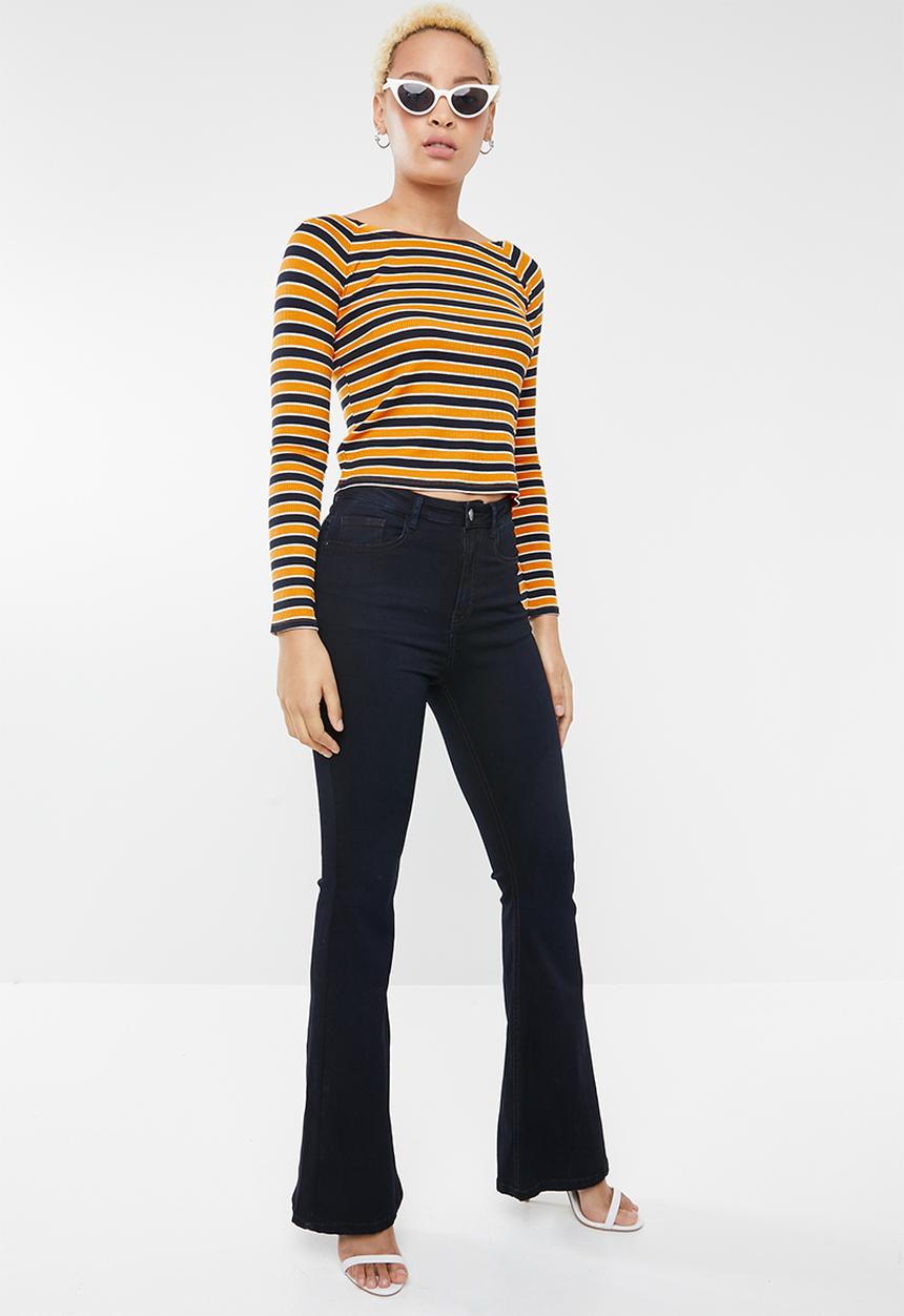 Forever21 - Off shoulder stripe top - multi