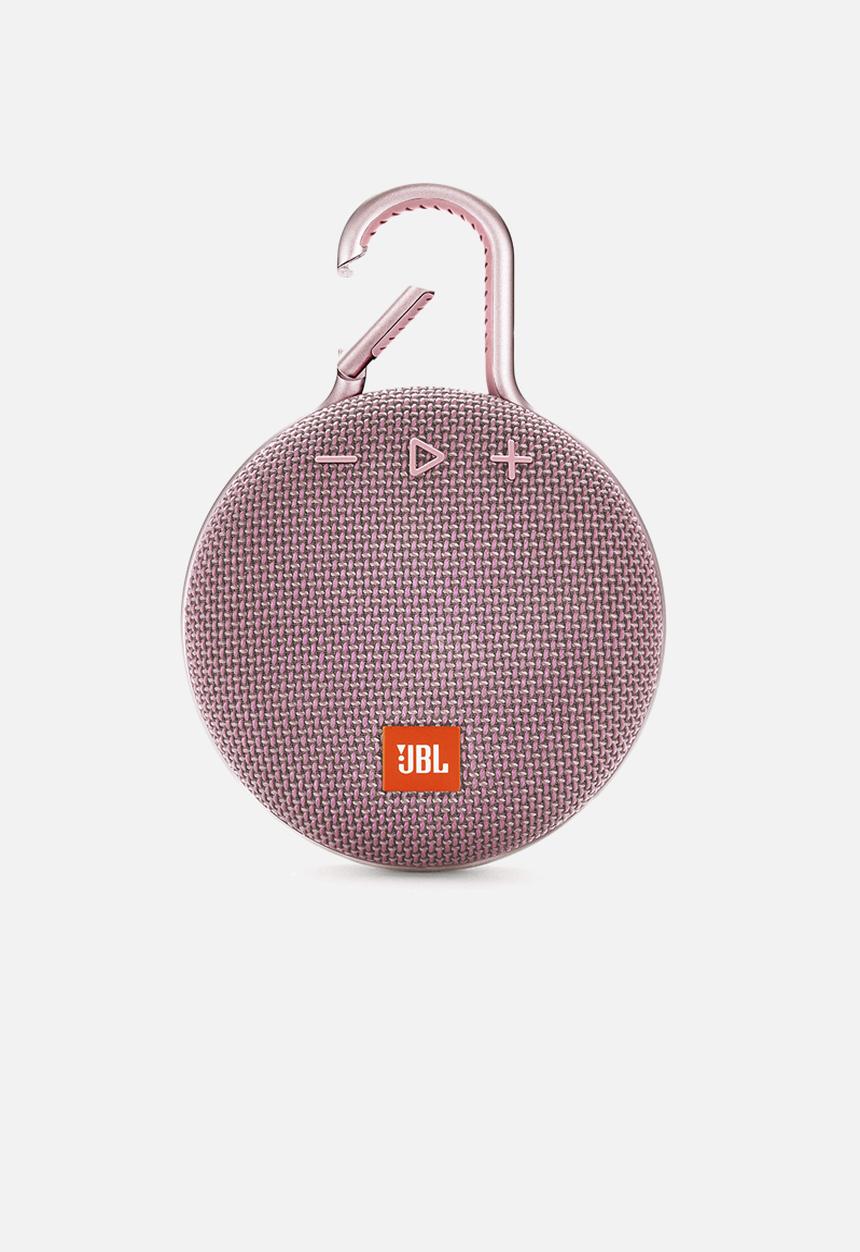 JBL - Clip 3 portable bluetooth speaker - pink